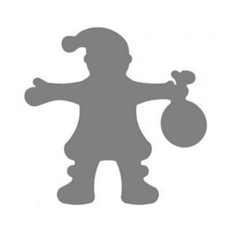 Dziurkacz ozdobny dpCraft 1,6cm Mikołaj - 2